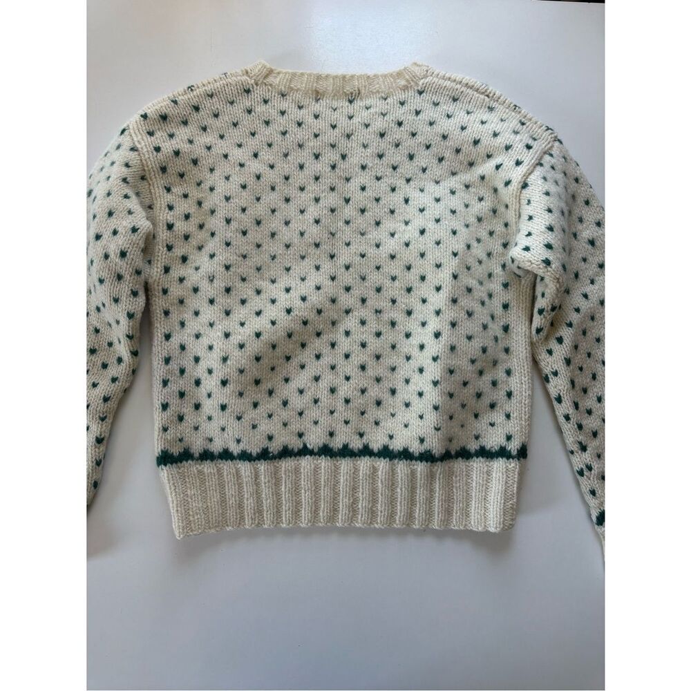 L.LBean Vintage Bean Boot Dog Wool Sweater Medium - Picture 9 of 12